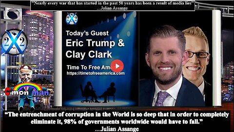 Eric Trump/Clay Clark - DJT Is Fighting For The People & Winning, We Are Witnessing The Art Of War