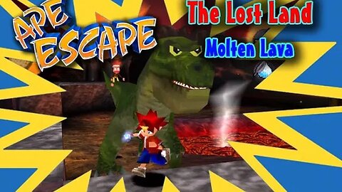 Ape Escape: The Lost Land #3 - Molten Lava (with commentary) PS1