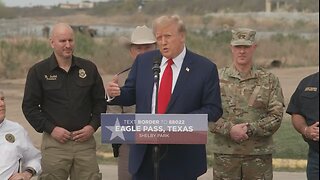 Trump travels to Eagle Pass, Texas during border visit