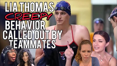 Swimmer Lia Thomas Creepy Behavior Called Out by Teammates! SimpCast w/ Chrissie Mayr, Melonie Mac