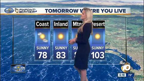 10News Pinpoint Weather with Jennifer Delacruz