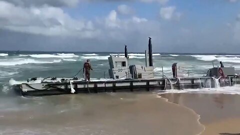 Parts Of Biden's Gaza Pier Are Floating Away: Part 2