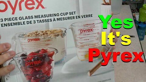 No. 912 – New Set Of Pyrex Measuring Cups Unboxing And Review