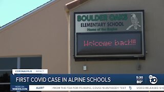 First COVID-19 case in Alpine schools triggers response plan