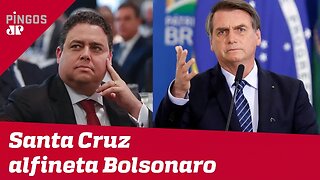 Santa Cruz, da OAB, tenta alfinetar Bolsonaro