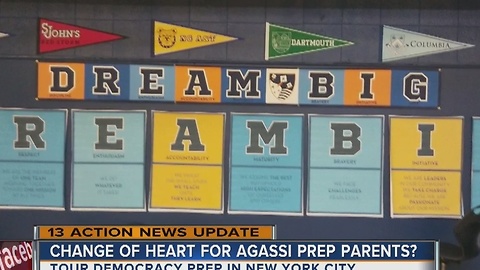 Parents concerned about possible changes to Agassi Prep