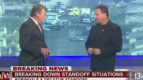 Crime and safety expert Randy Sutton talks about standoff