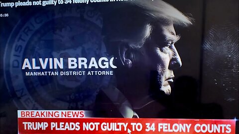 Trump Pleads Not Guilty.