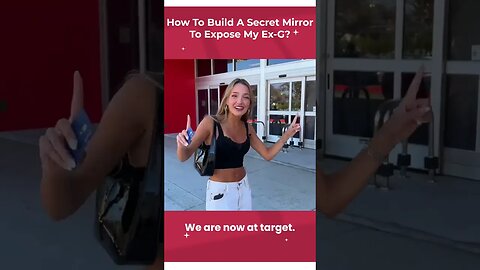 How to build a secret mirror to expose my ex | #benazelart #brent #stokestwins #rivera #lexirivera