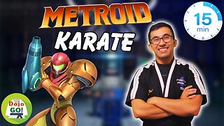 15 Minute Karate Lesson For Kids | Metroid | Dojo Go!