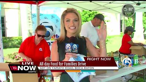 All-day Bill Brooks' Food for Families drive underway in Boca Raton