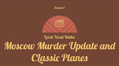 Moscow Murder Update and Classic Planes