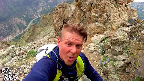 The Day I Almost... FELL OFF A MOUNTAIN! | Ten Mile Traverse | Hiking Documentary