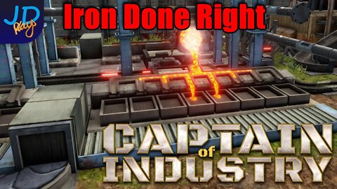 Rebuilding Iron the RIGHT Way 🚛 Ep5 🚜 Captain of Industry 👷 Lets Play, Walkthrough, Tutorial