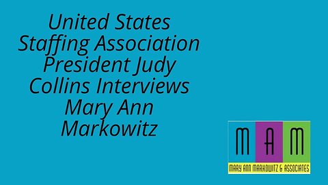 USSA United States Staffing Association President Judy Collins