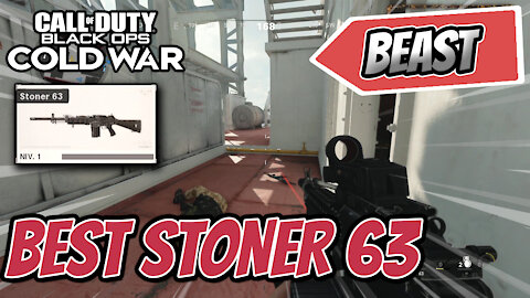 BEST Stoner 63 Class Setup when RANKING UP - Best Black Ops Cold War Stoner 63 Class Loadout