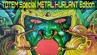 Totem Special METAL HURLANT Issue 11 With RARE Art By HEAVY METAL Artists VOSS, Druillet, Moebius