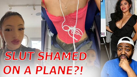 WOKE Netflix Actress KICKED OFF Plane For Defending Woman Getting 'Slut Shamed' by Flight Attendant