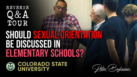 Sexual Orientation Should Not Be Discussed in Elementary Schools | Colorado State University