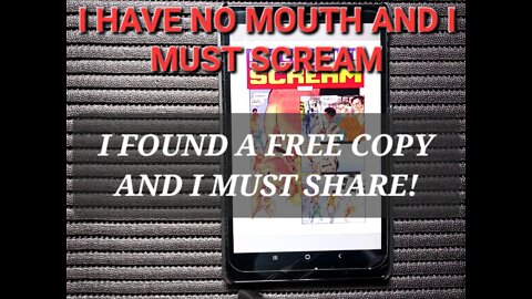 I HAVE NO MOUTH AND I MUST SCREAM|FOUND A FREE COPY OF THE STORY AND I MUST SHARE!📖👍