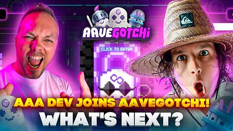 Andy Tudor New Aavegotchi Game Director! AAA game dev background!