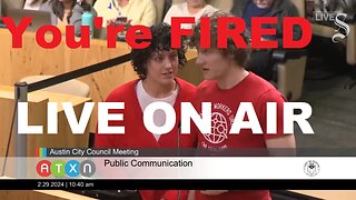 Google Fires Union Staff Live During A,TX City Council Meeting!!! EP 16