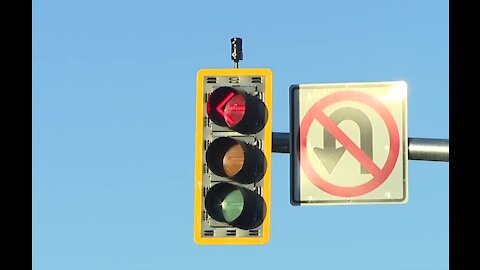 New traffic signal up in the South Valley