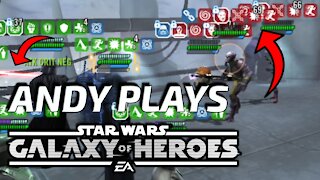 Darth Vader DESTROYING Fools in Star Wars Galaxy of Heroes