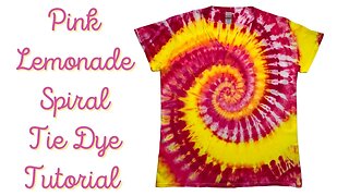 Tie-Dye Designs: Pink Lemonade Ice Dye