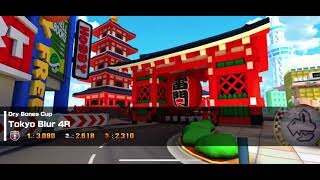 Mario Kart Tour - Tokyo Blur 4R Gameplay