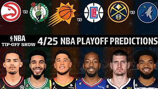 NBA Playoff Game 5 Predictions & Picks | Celtics vs Hawks | Suns vs Clippers | Tip-Off for Apr 25