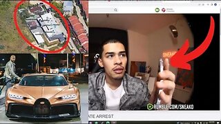 Sneako Gives Insider Update On Andrew Tates Arrest (FEDS SEIZING CARS & MANSION!?)