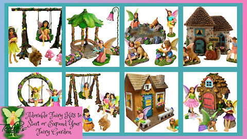 Adorable Fairy Kits to Start or Expand Your Fairy Garden