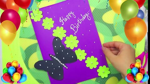 Happy Birthday Card Idea / How to Make Birthday Card / Beautiful Greeting Card for Birthday/Handmade