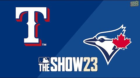 MLB The Show 23 Rangers vs Blue Jays Gameplay PS5