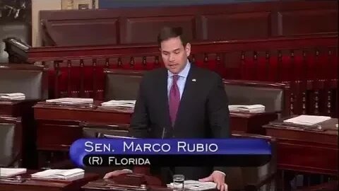 On Senate Floor Rubio Continues To Push For Vital Everglades Restoration Project