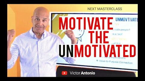MasterClass - Motivating the UnMotivated invitation