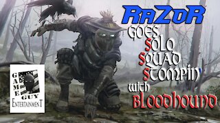 RaZoR GOES OFF w/BLOODHOUND SOLO SQUAD STOMPIN on APEX LEGENDS