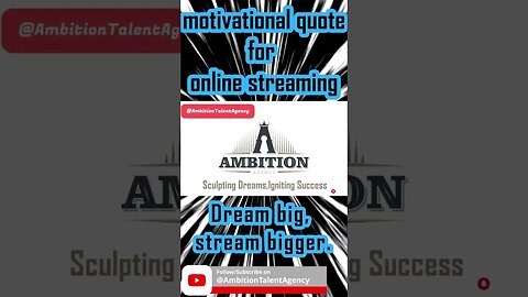 Quotes to Fuel Your Online Streaming Success #shorts #streaming #motivation #quotes