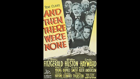 And Then There Were None (1945) | Directed by René Clair