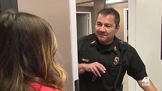 VIDEO: Asked about Kansas newspaper raid, police chief tells reporter he can't talk