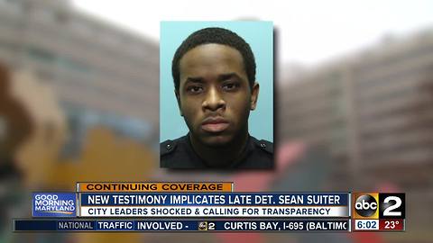 Slain Baltimore Detective Sean Suiter implicated in GTTF case