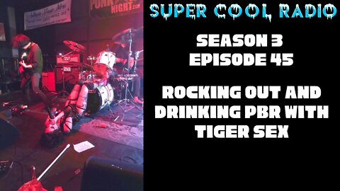 Rocking Out and Drinking PBR with Tiger Sex