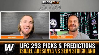 UFC 293 Predictions and Odds | Israel Adesanya vs Sean Strickland Picks | WagerTalk Extra 9/7