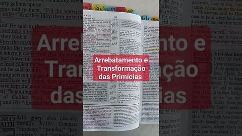 🔺️Arrebatamento e Transformação das Primícias 144,000