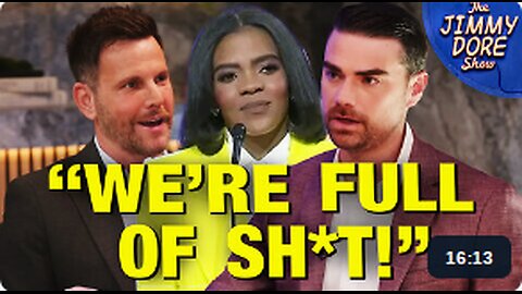 Ben Shapiro & Dave Rubin DESPERATELY Defend Canceling Candace Owens