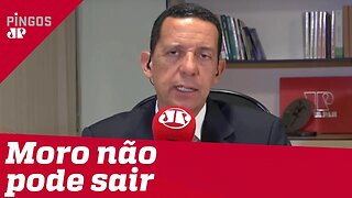 José Maria Trindade: Moro não pode sair da Segurança Pública