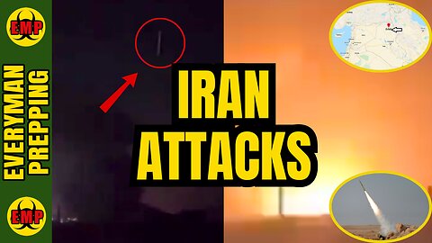 ⚡ALERT: IRAN ATTACKS U.S. Consulate In Erbil, Iraq - Ballistic Missiles Fired From Iran By The IRGC