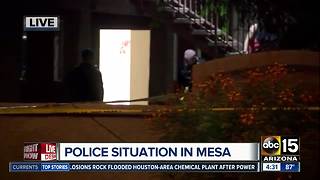 Man shot in Mesa left in serious condition