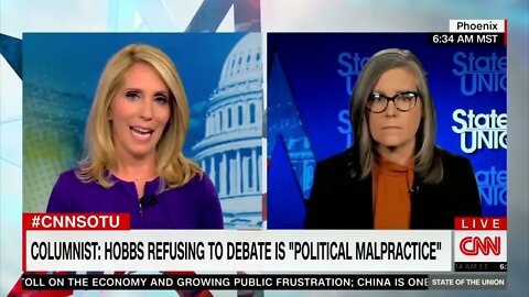 Katie Hobbs refuses to say why she won’t debate Kari Lake Even CNN calls her out on this Ouch